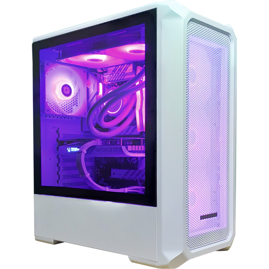Изображение мощного игрового компьютера CYBER CHAMPION